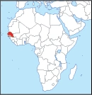 senegal afrika locatie