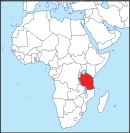 tanzania afrika locatie