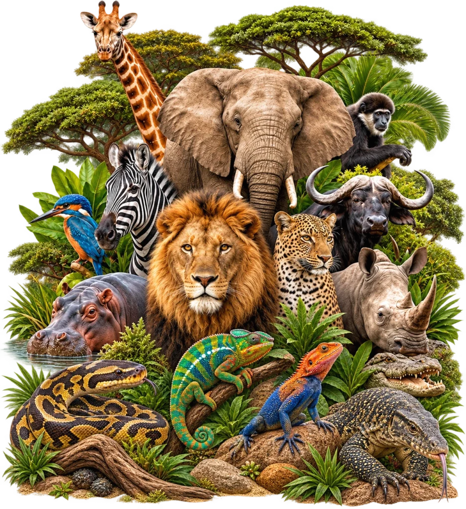safari dieren van afrika 2